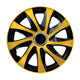 Universele wieldoppen 16" DRIFT Extra goud/zwart 4 stuks