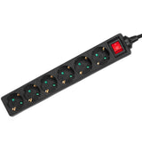 Stekkerdoos Maclean Energy MCE195G - 6-wegs kabellengte 3m