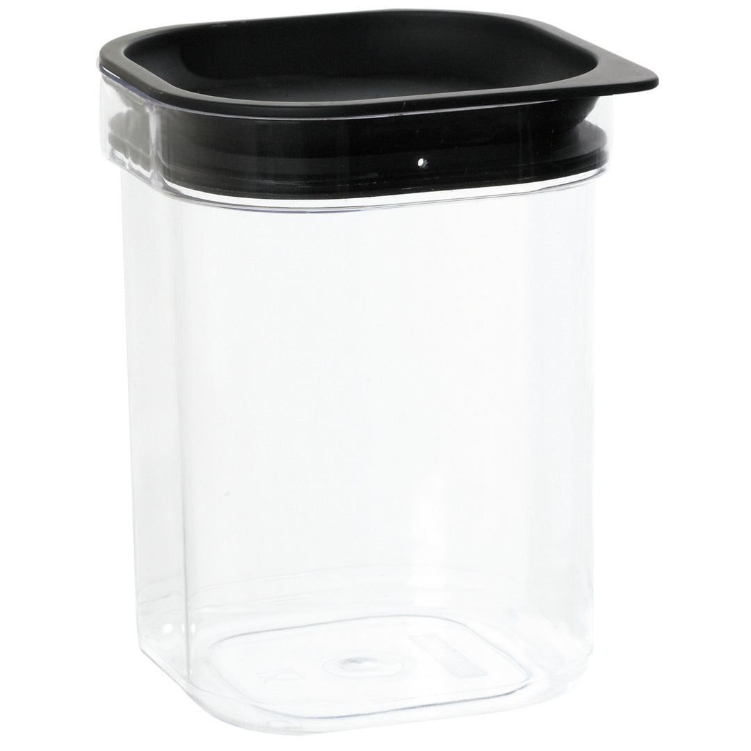 Plast Team City Series Hamburg Opbergcontainer 1,6l container helder / deksel zwart