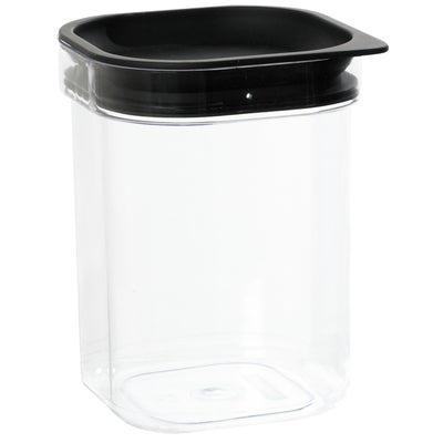 Plast Team City Series Hamburg Opbergcontainer 1,6l container helder / deksel zwart