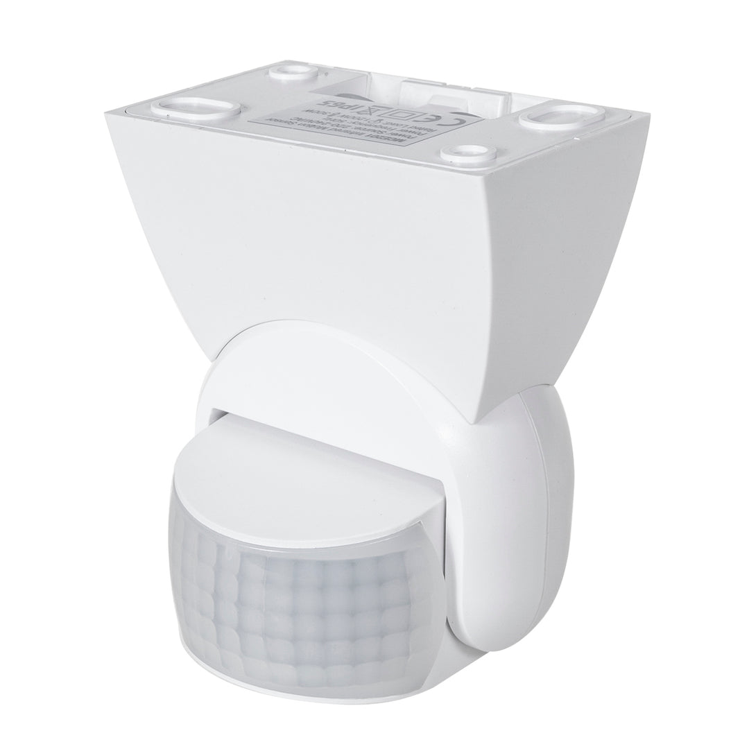 Détecteur de mouvement infrarouge PIR Gamme Moderne 12 m Couleur Blanc IP65 Maclean Energy MCE201W