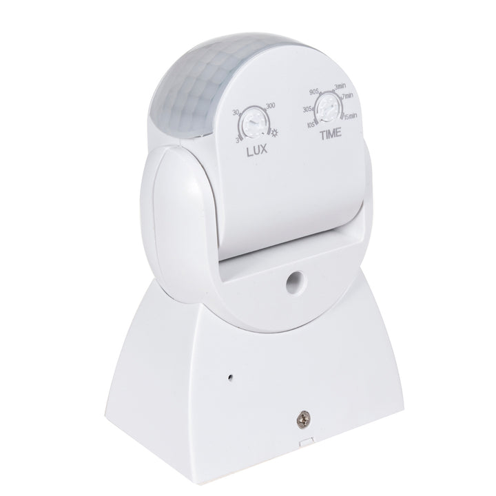 Détecteur de mouvement infrarouge PIR Gamme Moderne 12 m Couleur Blanc IP65 Maclean Energy MCE201W