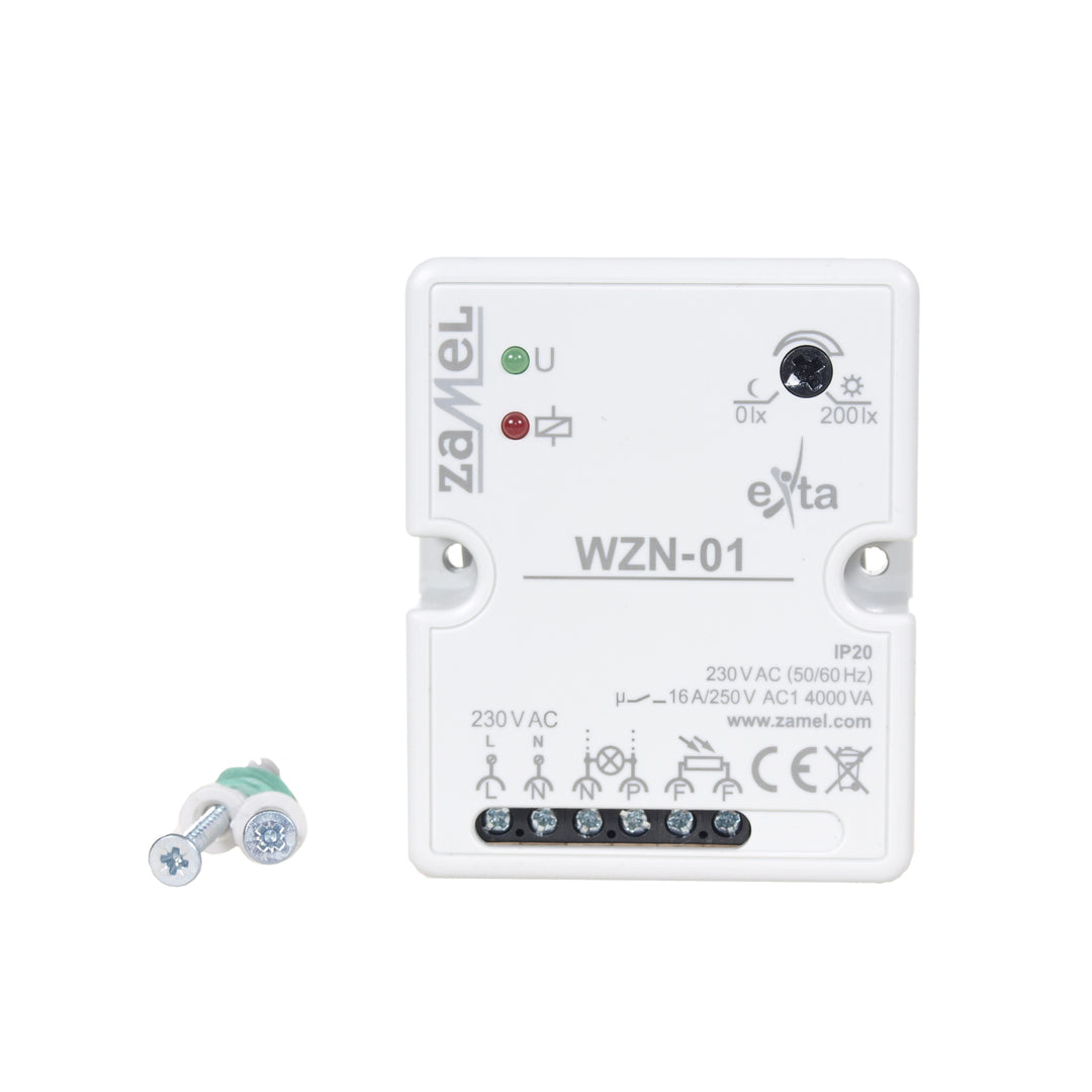 Opbouwschemerschakelaar zonder Zamel WZN-01 sonde