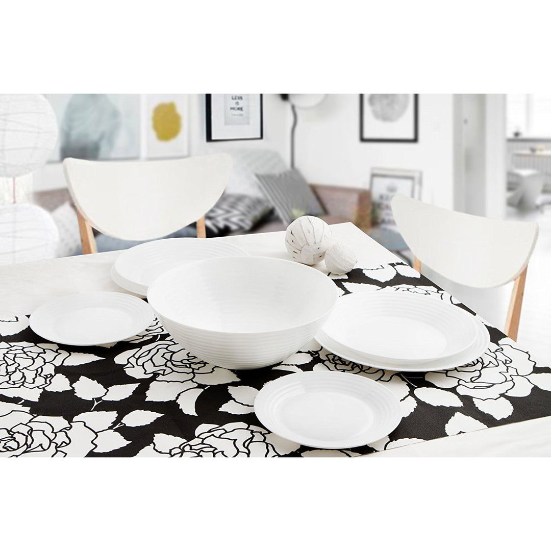 Diner set 19 elementen Luminarc Harena wit