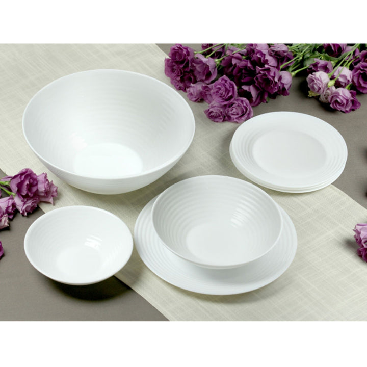 Diner set 19 elementen Luminarc Harena wit