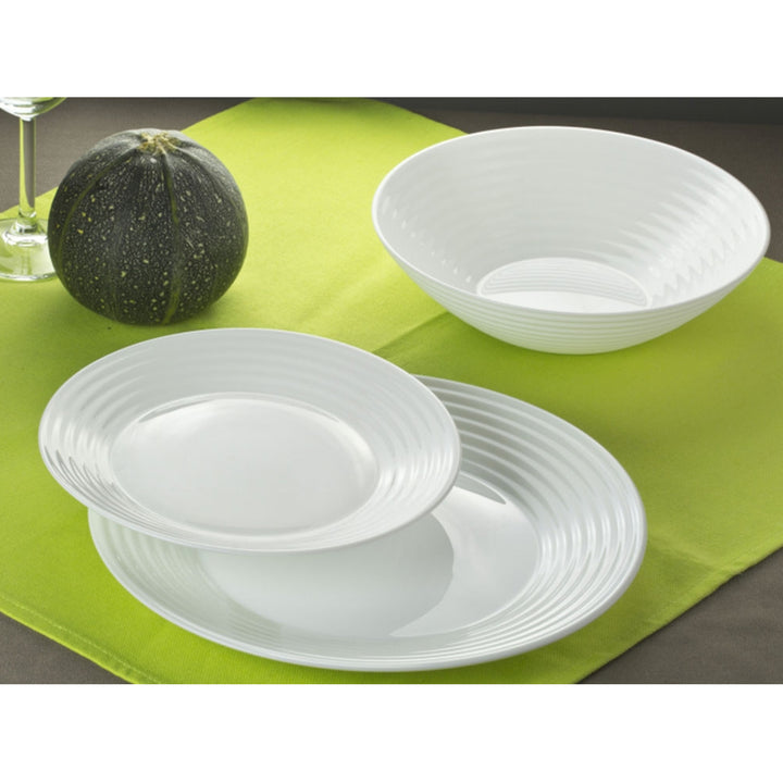 Diner set 19 elementen Luminarc Harena wit