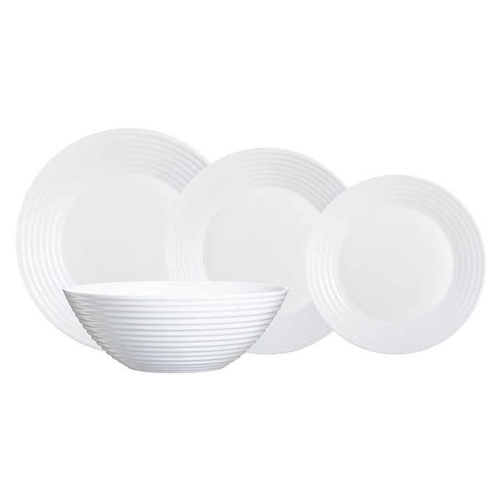 Diner set 19 elementen Luminarc Harena wit