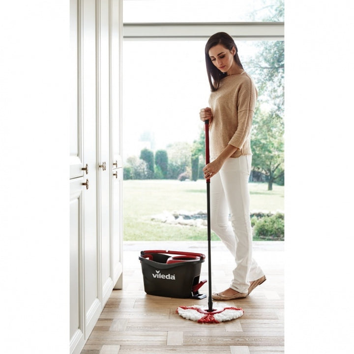 Roterende MOP VILEDA Easy Wring en Clean TURBO set bucket head bar