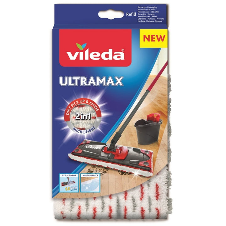 Vileda Ultramax 2-in-1 Vervanging 35 x 14 cm - effectief reinigen