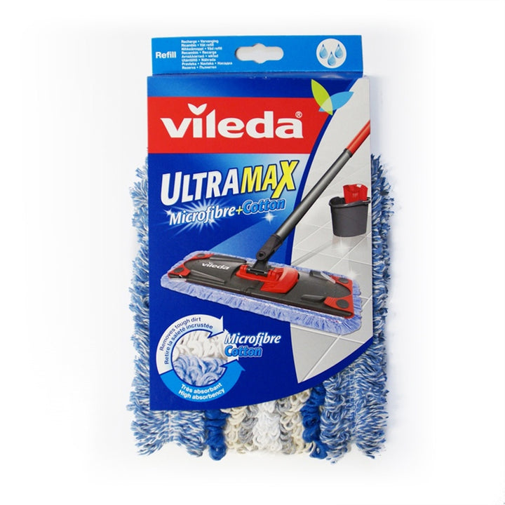 Vervangende hoes voor mop Vileda Ultramax Ultramat microvezel