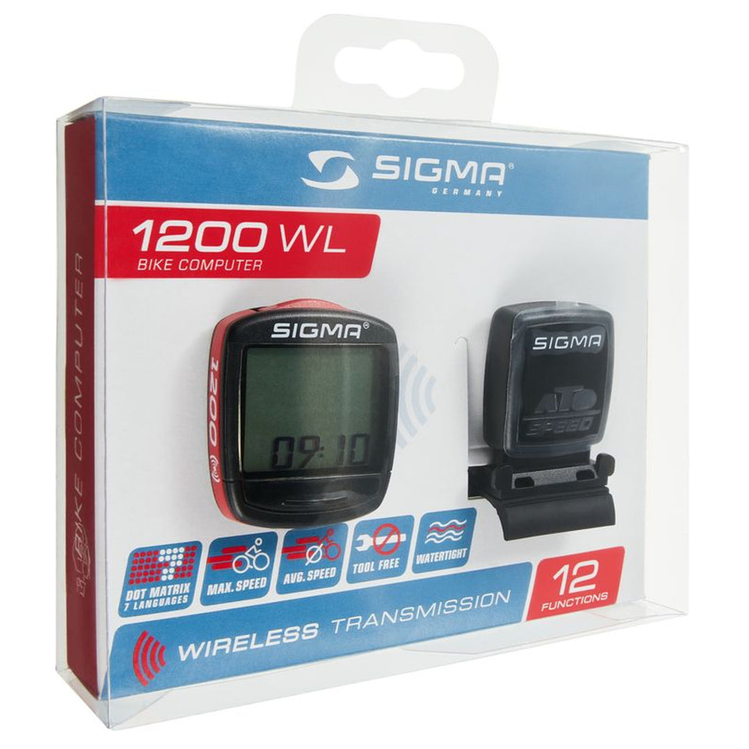 Compteur vélo Sigma Base BC 1200WL version sans fil