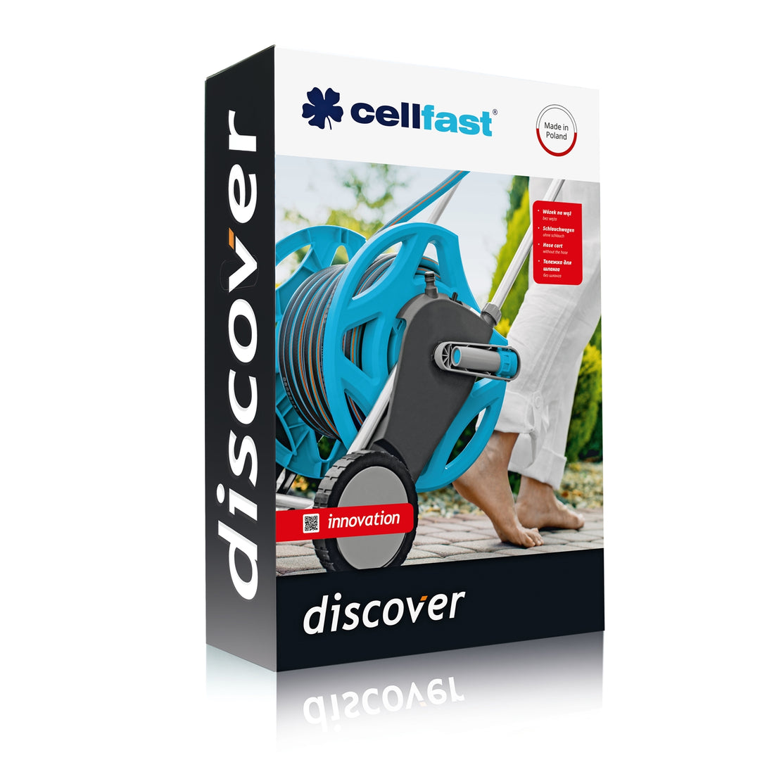Slangwagen CELLFAST DISCOVER 1/2 60m 55-600 massief