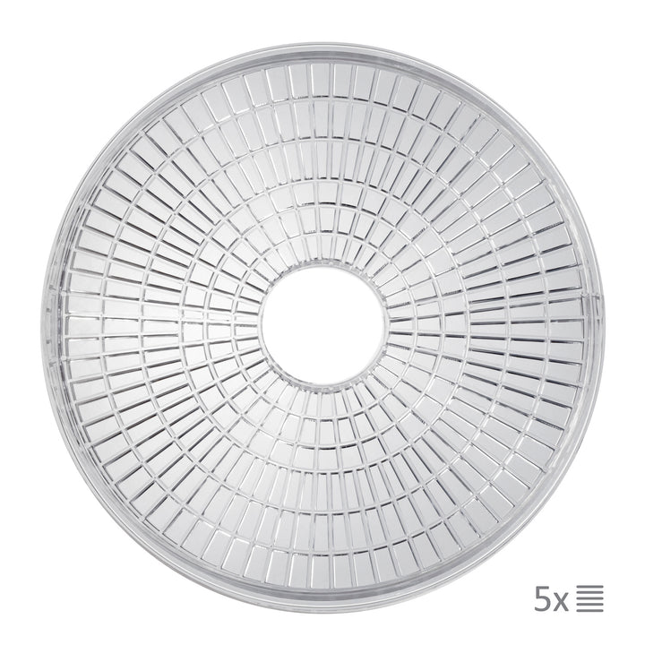 Voedseldroger GreenBlue GB190 - 250 W - met 5 transparante lades- 35 tot 70°C
