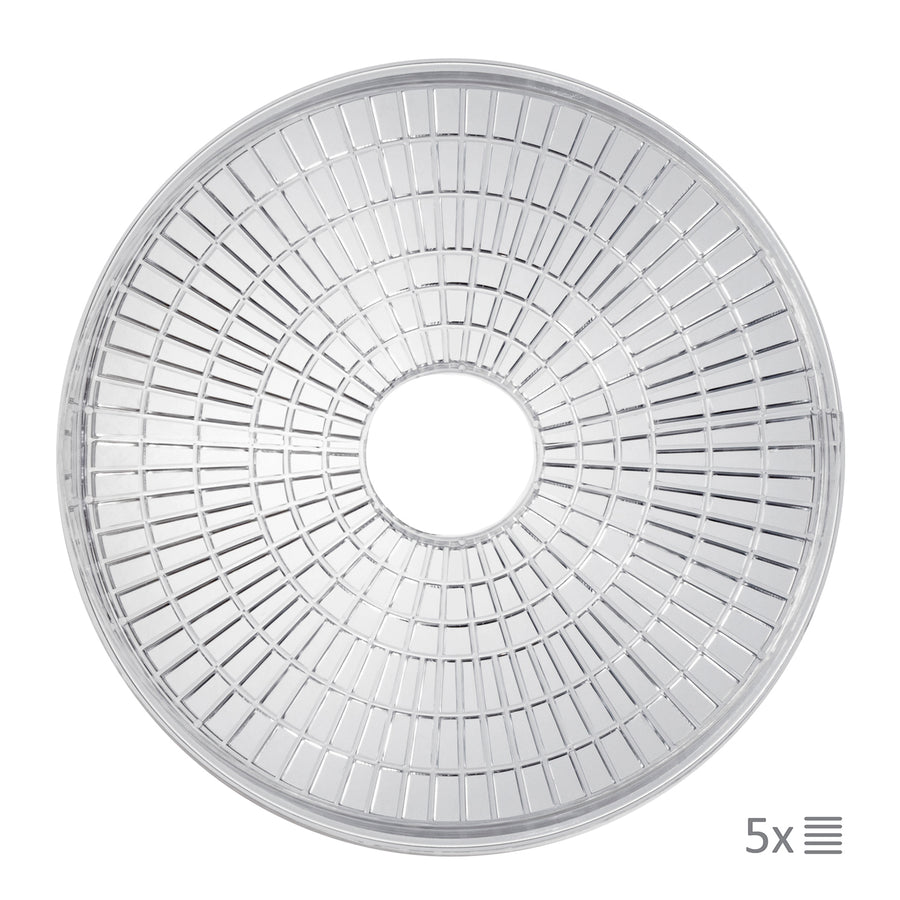 Voedseldroger GreenBlue GB190 - 250 W - met 5 transparante lades- 35 tot 70°C