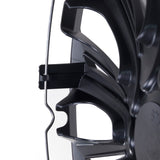 15" NRM STERK zwart mat universele wieldoppen 4 stuks