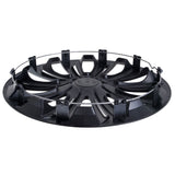 Universele wieldoppen 16" NRM STRONG matzwart, 4 stuks