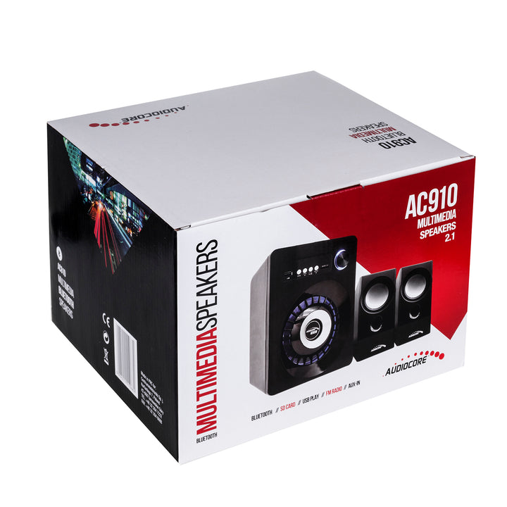 Haut-parleur Bluetooth 2.1 Audiocore AC910, radio FM, entrée carte TF, AUX, alimentation USB