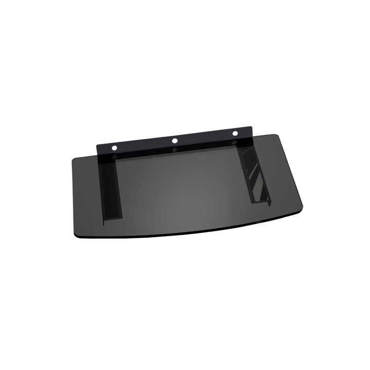Legbord voor DVD 36x25cm zwart in glas