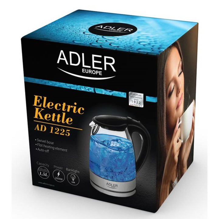 GLAS WIRELEL CIRCUIT 1.7 L ADLER AD1225 KWALITEIT