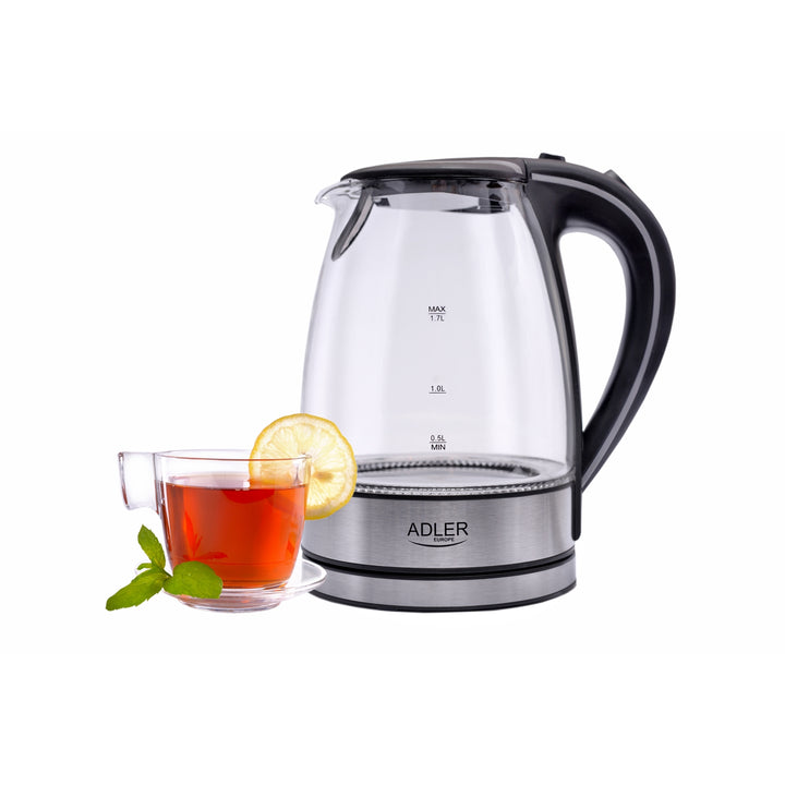 GLAS WIRELEL CIRCUIT 1.7 L ADLER AD1225 KWALITEIT