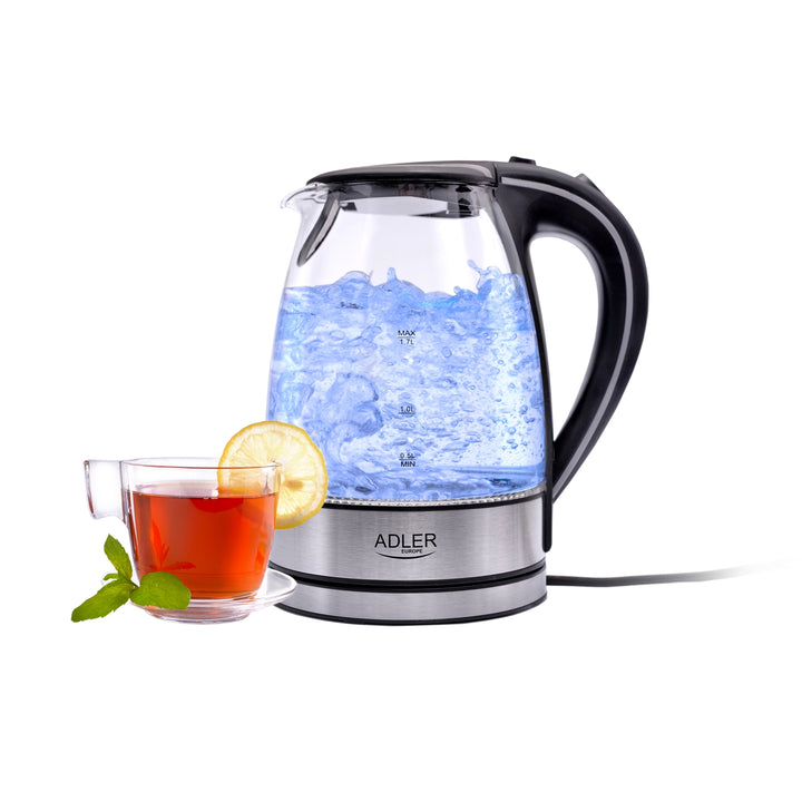 GLAS WIRELEL CIRCUIT 1.7 L ADLER AD1225 KWALITEIT