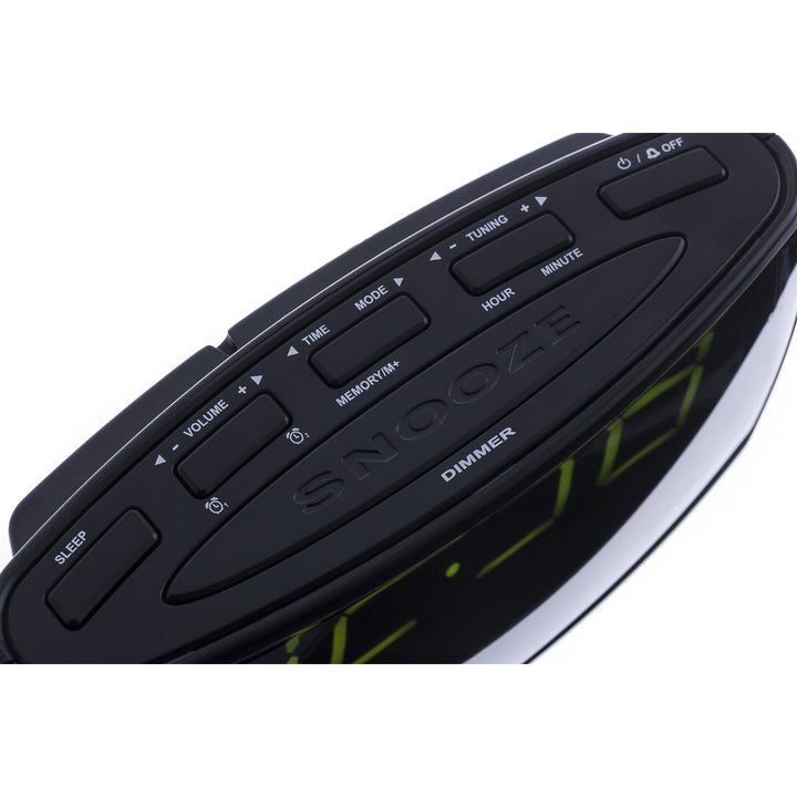 Adler AD 1121 Wekkerradio met LED-display met de mogelijkheid van bliksem en dimmen
