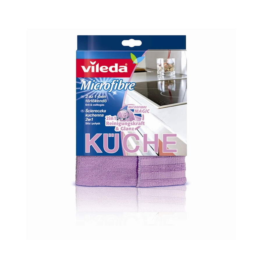 2 in 1 microvezeldoek met Vileda-microvezel