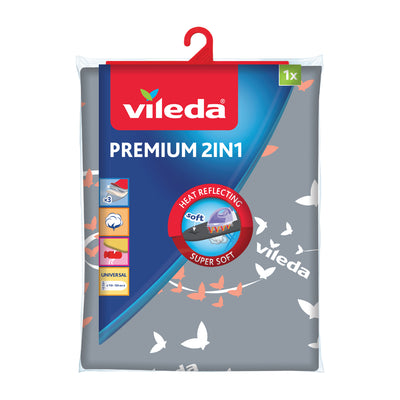 VILEDA PREMIUM 2 in 1 strijkplankovertrek