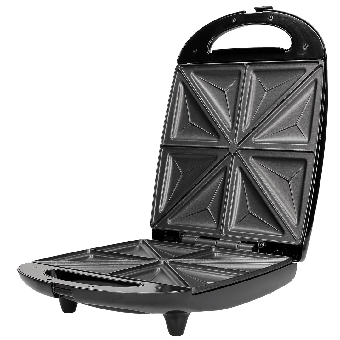 Tosti ijzer - Zwart/zilver Sandwich Camry CR3023 thermostaat met antikleeflaag