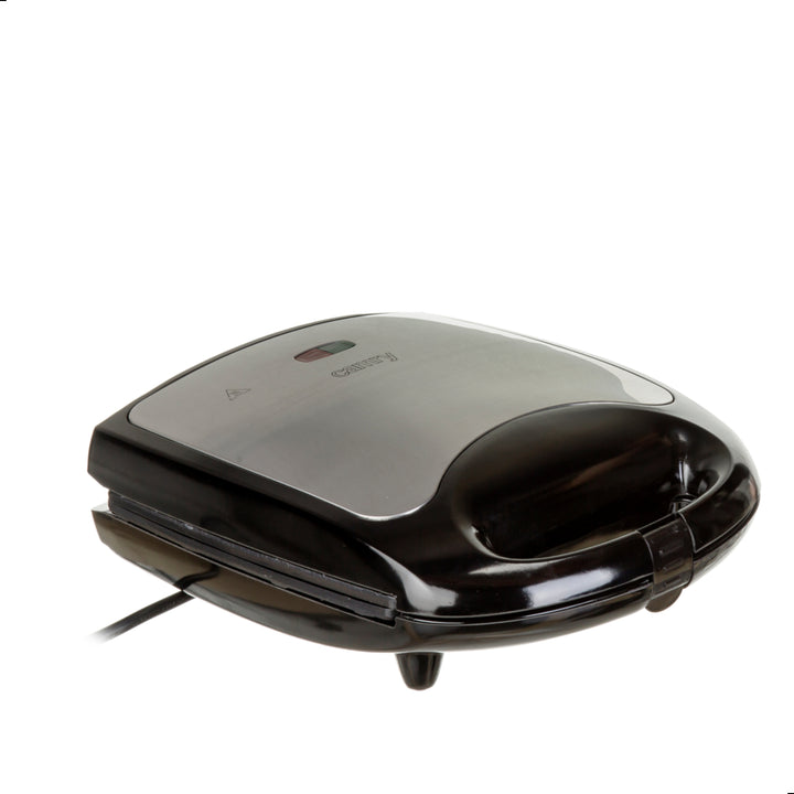 Tosti ijzer - Zwart/zilver Sandwich Camry CR3023 thermostaat met antikleeflaag