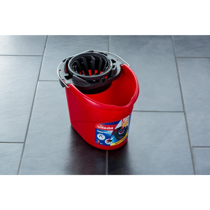 VILEDA Supermocio - zwabberemmer met pers-  QUALITY