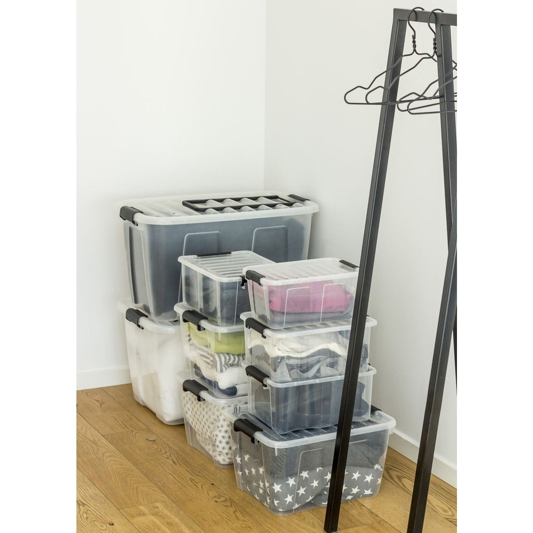 Containerbox met deksel Plast Team HOME BOX 30L KWALITEIT