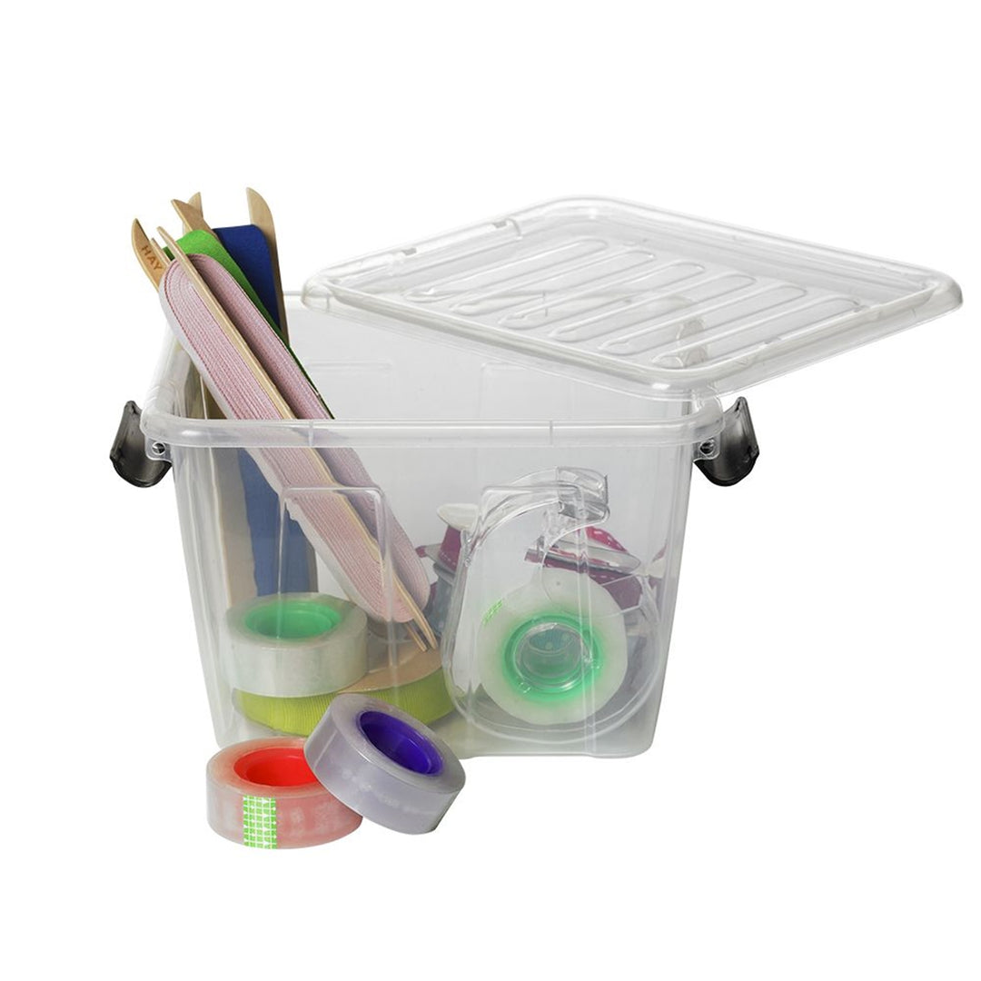 Containerbox met deksel Plast Team HOME BOX 2.8L KWALITEIT