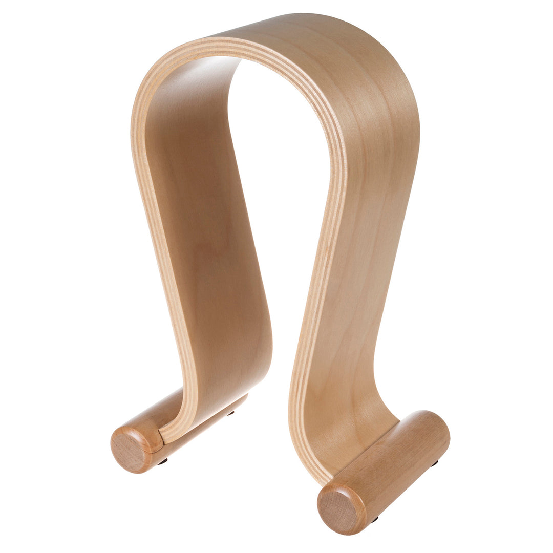 Maclean MC-815O Support pour casque, en bois, couleur chêne clair CHÊNE