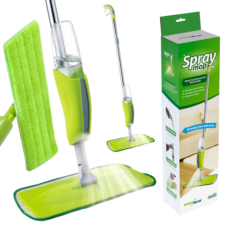 Vloerwisser met spray functie GB830 GreenBlue met 2 extra vervanging