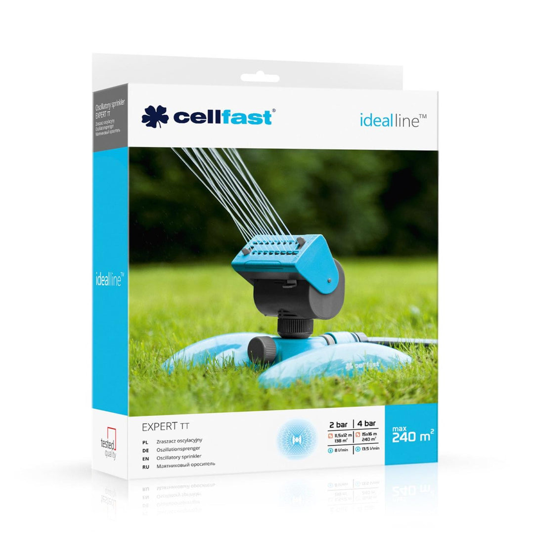 Oscillerende sprinkler op basis van Cellfast Expert Ideal
