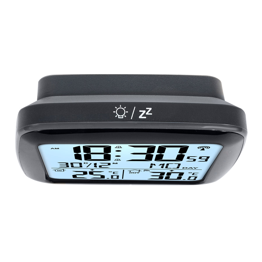 Draadloos weerstation met DCF GreenBlue GB542 met kalender en alarm