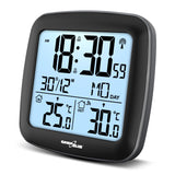 Draadloos weerstation met DCF GreenBlue GB542 met kalender en alarm