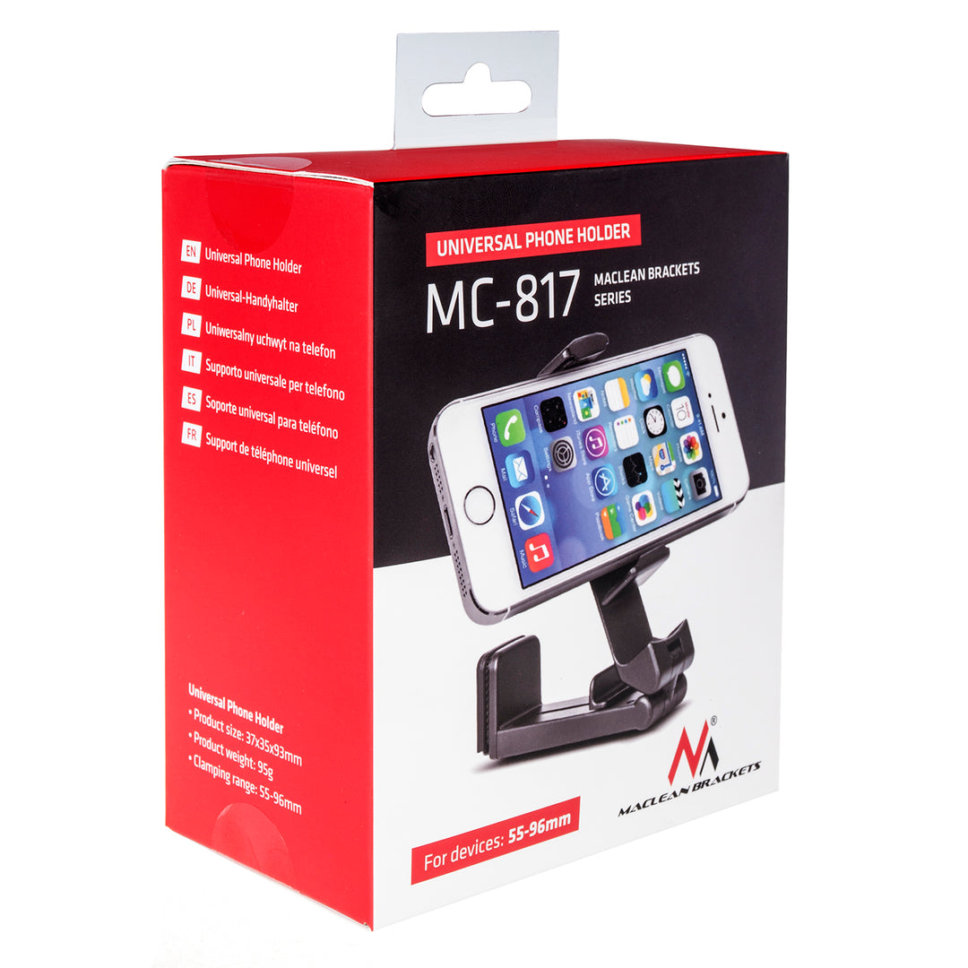 Universele standaard Mobiele telefoonhouder voor smartphone Compact opvouwbaar MC-817