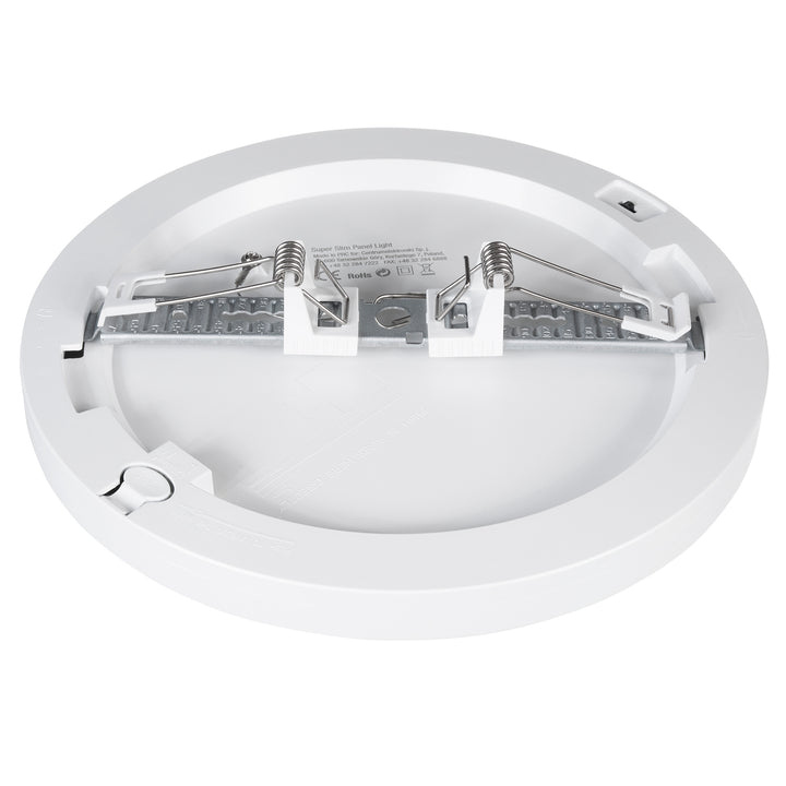 Panel plafond LED 6in1 verborgen oppervlak ultra slank 18W 3 kleuren (WW, NW, CW) Led4U LD130 ingebouwde voeding