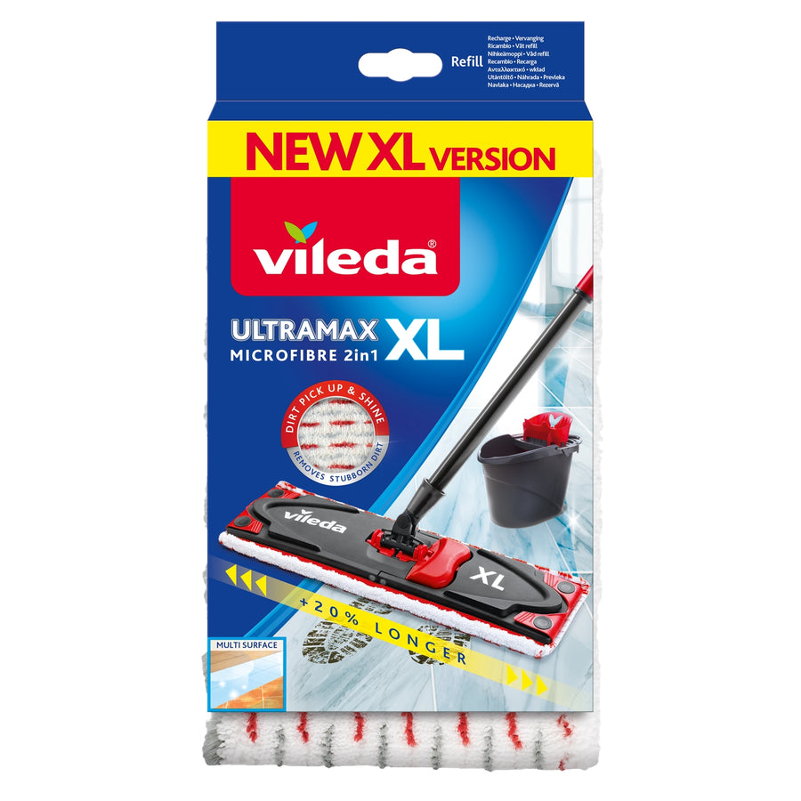 2in1 cartridge voor Vileda Ultramax / Ultramat Turbo XL-moppen
