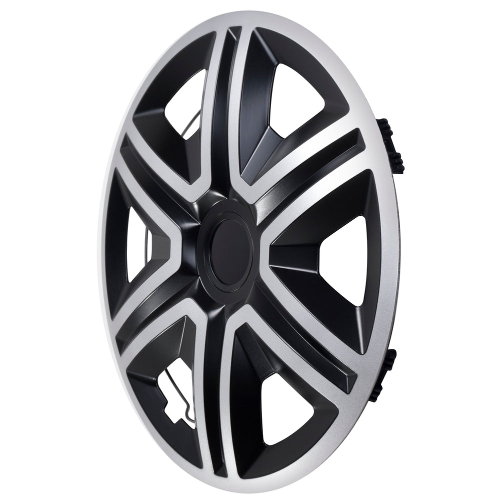 Universele wieldoppen 16'' NRM De Beste zilver 4 stuks | bol Universele wieldoppen 16'' NRM De Beste zilver 4 stuks | bol