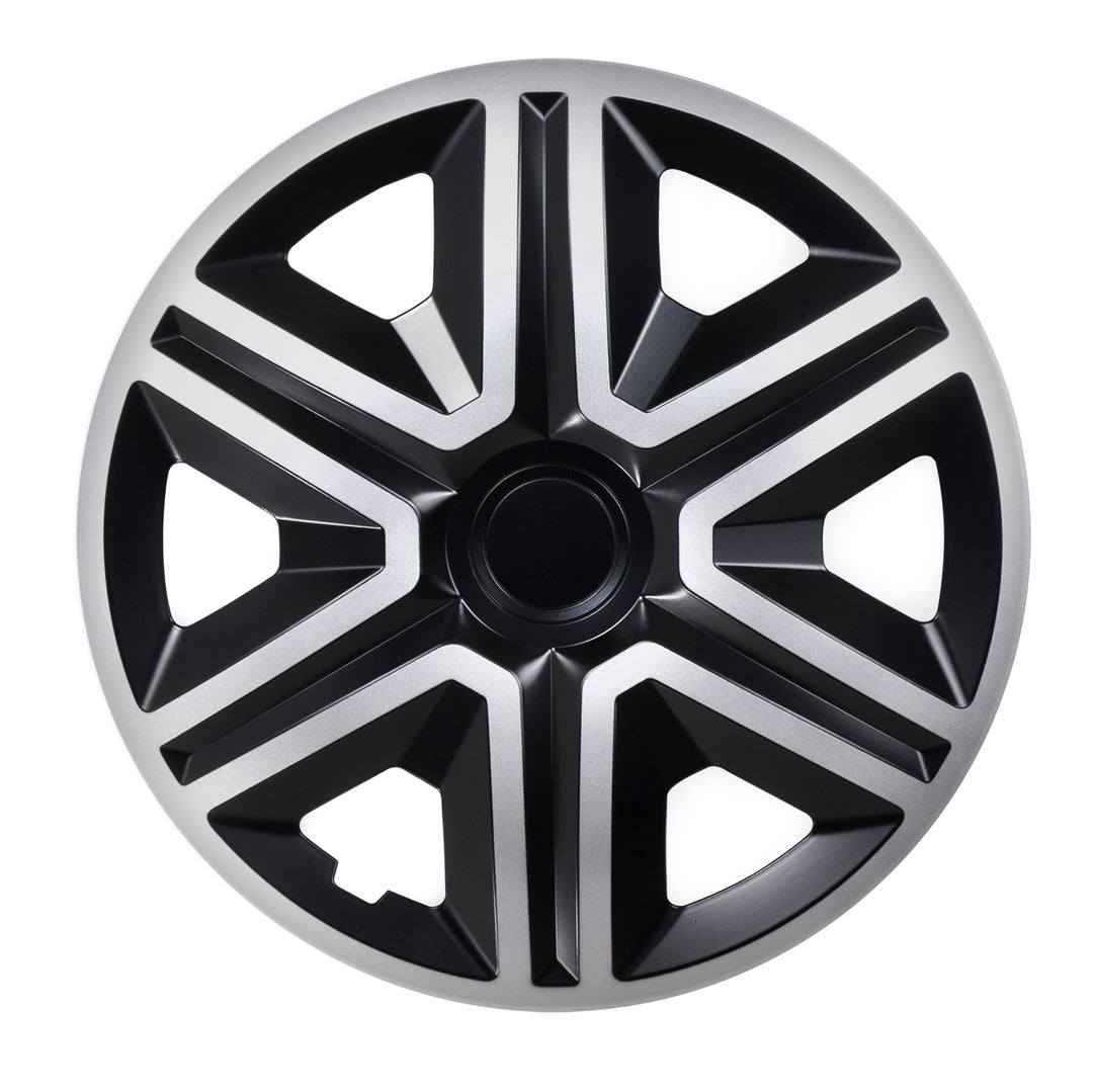 Sparco set Varese 16-inch zilver/zwart Sparco set Varese 16-inch zilver/zwart