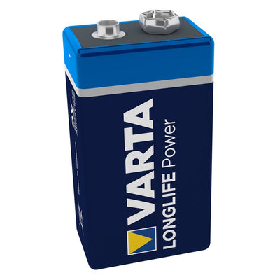 Varta Longlife Power 9V alkaline batterij, hoge kwaliteit