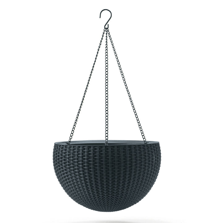 Hangende bloempot Keter Sphere Planter Moderne vorm