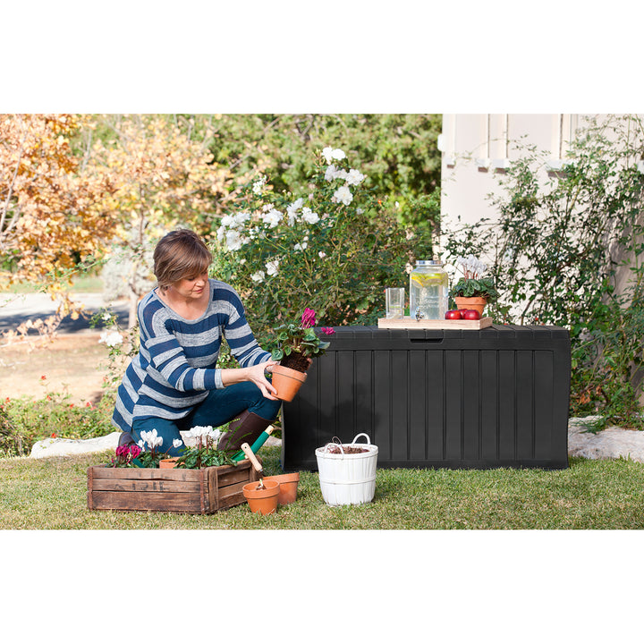 Tuinbox Keter Marvel Plus Opbergbox 270L antraciet