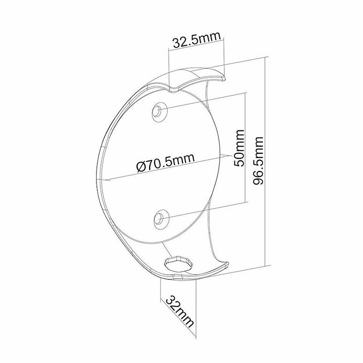 Wand houder voor Google Home Mini-luidspreker MC-842 Maclean Brackets