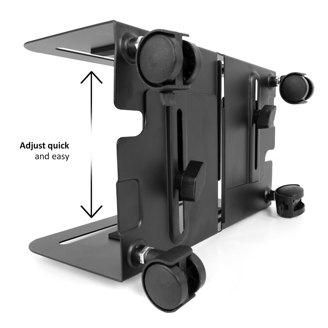 Support CPU Chariot sur roulettes MC-851 max 10kg Maclean Brackets