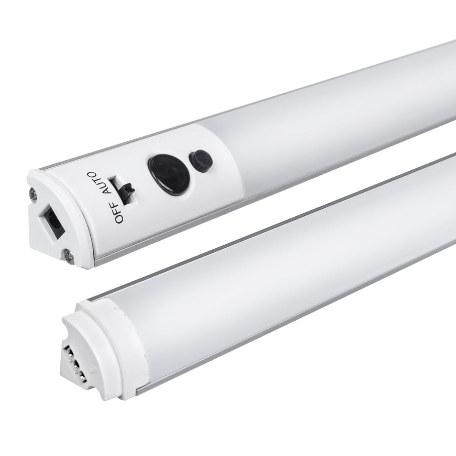 LED-lijnverlichting voor onderkast, set van 2 modules met afstandsbediening en voeding van Maclean Energy MCE245 – max. 4 modules per voeding