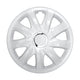 Universele wieldoppen 16" NRM DRIFT wit lak opdruk 4 stuks